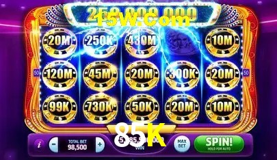 Jackpots e promoções na 85K