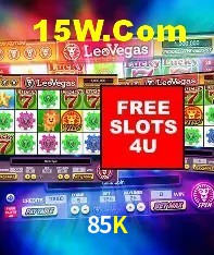 Slots com jackpots e giros grátis na 85K